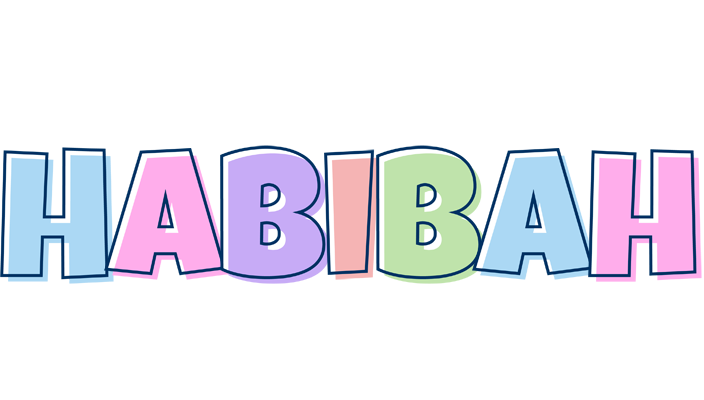 Habibah pastel logo