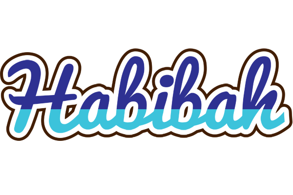 Habibah raining logo