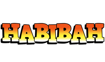 Habibah sunset logo