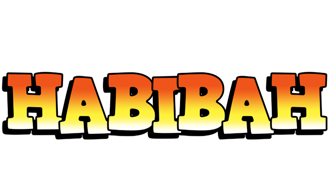 Habibah sunset logo