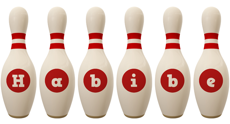 Habibe bowling-pin logo