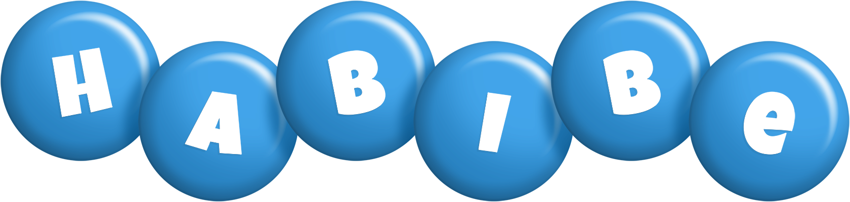 Habibe candy-blue logo