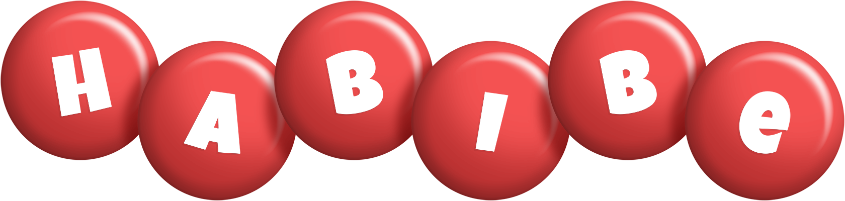 Habibe candy-red logo