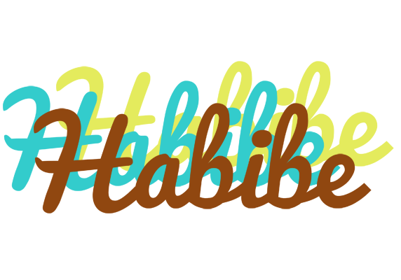 Habibe cupcake logo