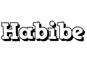 Habibe snowing logo