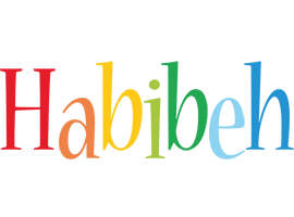 Habibeh birthday logo