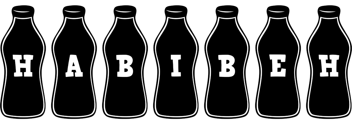 Habibeh bottle logo