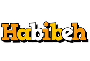 Habibeh cartoon logo