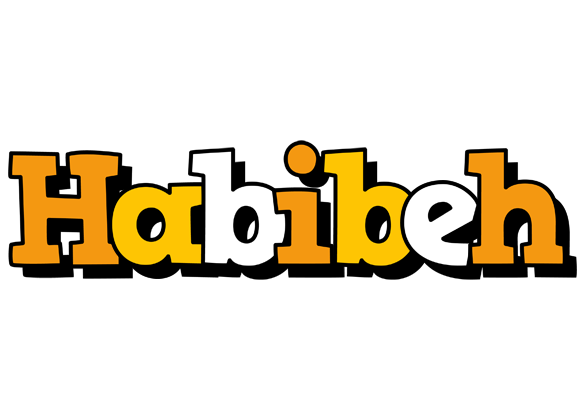Habibeh cartoon logo