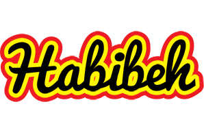 Habibeh flaming logo