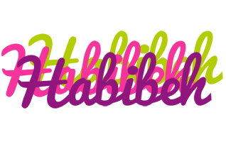 Habibeh flowers logo