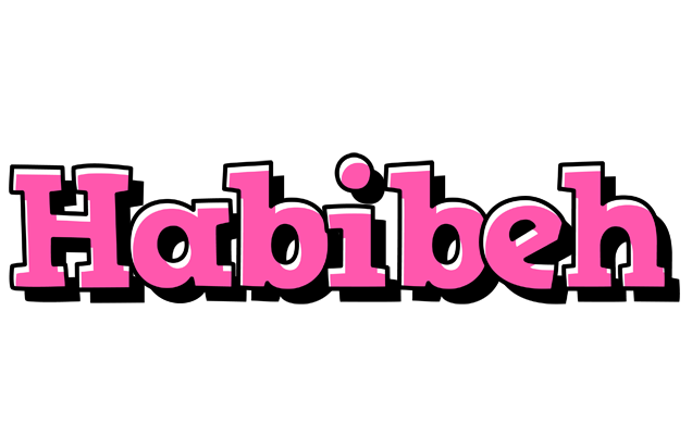 Habibeh girlish logo