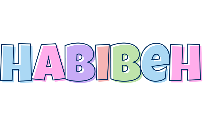 Habibeh pastel logo