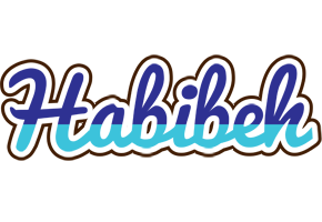 Habibeh raining logo