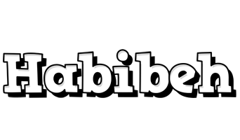 Habibeh snowing logo