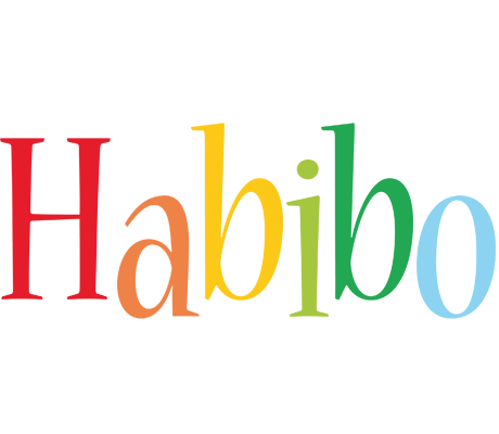 Habibo birthday logo