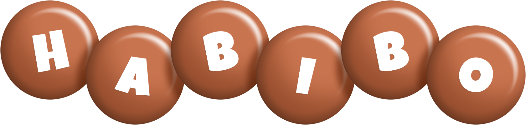 Habibo candy-brown logo