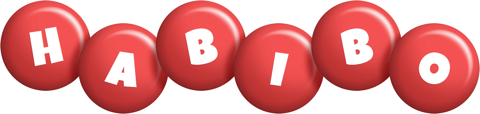 Habibo candy-red logo
