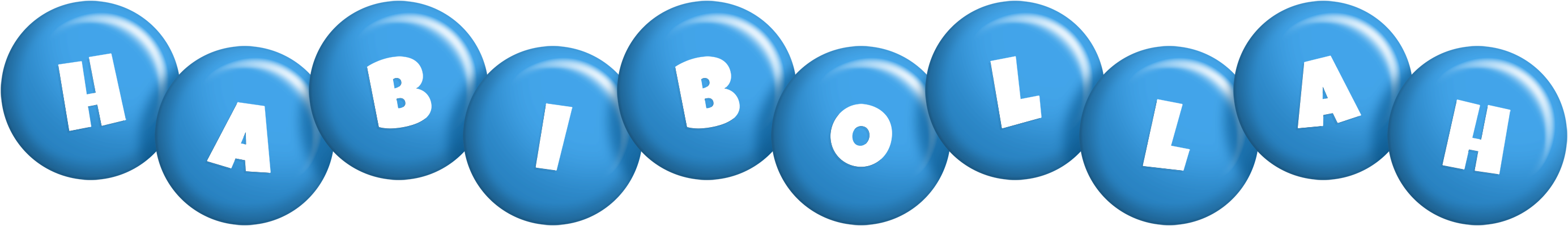 Habibollah candy-blue logo
