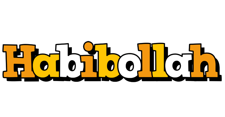 Habibollah cartoon logo