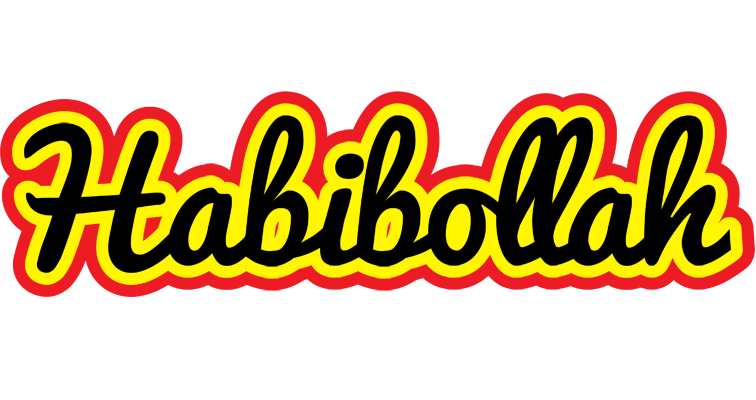 Habibollah flaming logo