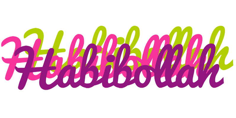 Habibollah flowers logo