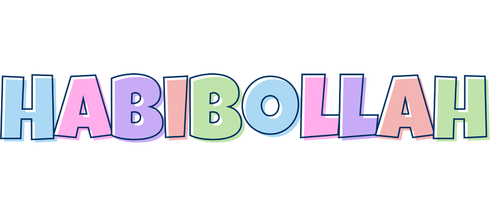 Habibollah pastel logo