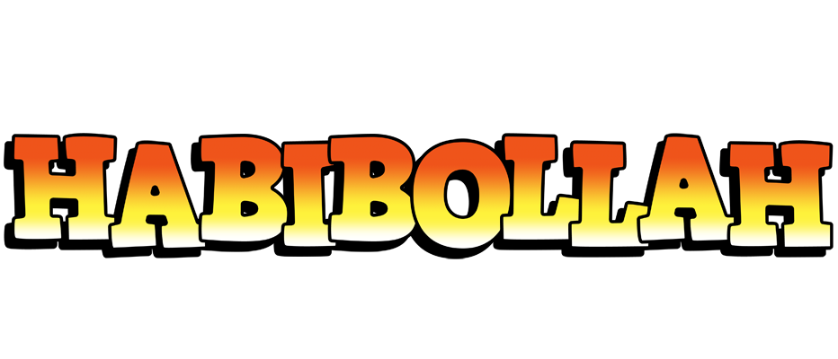 Habibollah sunset logo