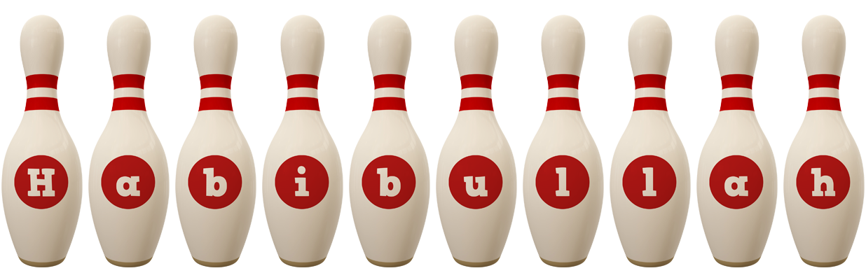 Habibullah bowling-pin logo