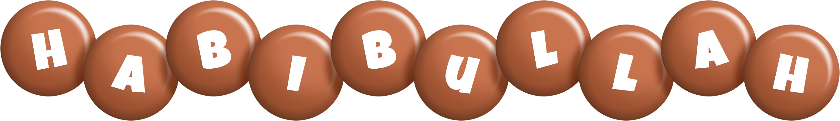 Habibullah candy-brown logo