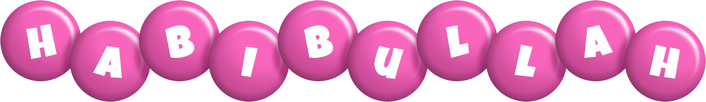 Habibullah candy-pink logo
