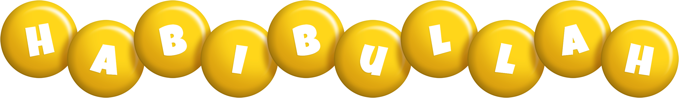 Habibullah candy-yellow logo