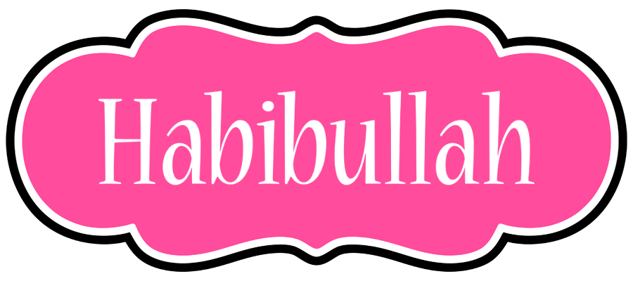 Habibullah invitation logo