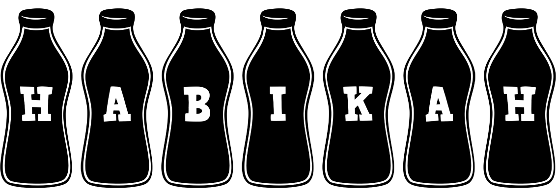 Habikah bottle logo