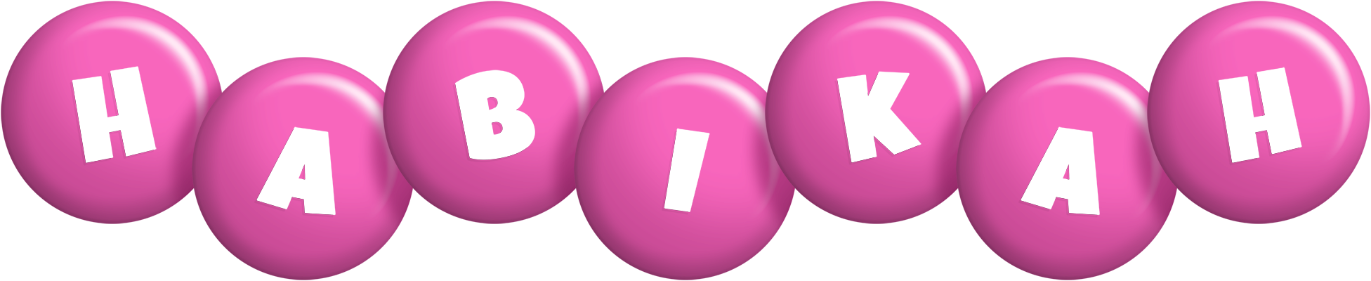 Habikah candy-pink logo