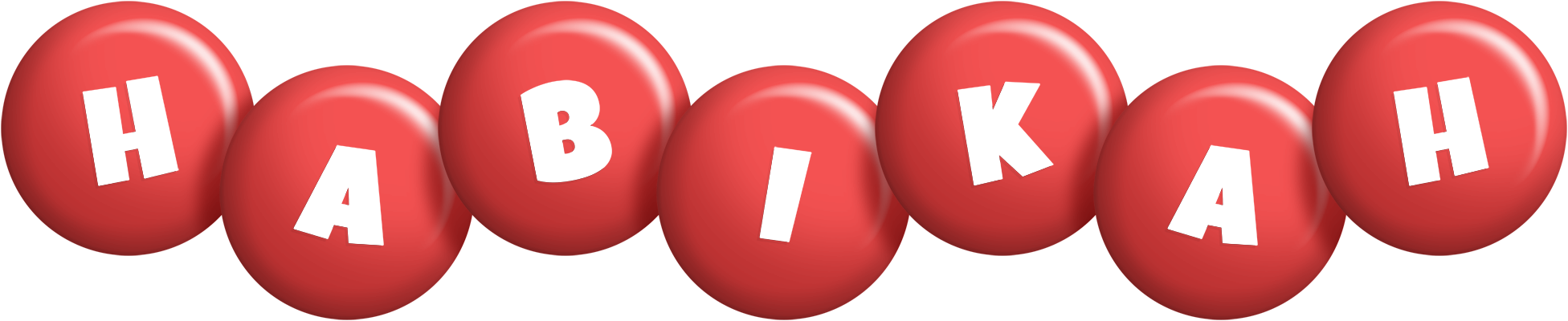 Habikah candy-red logo