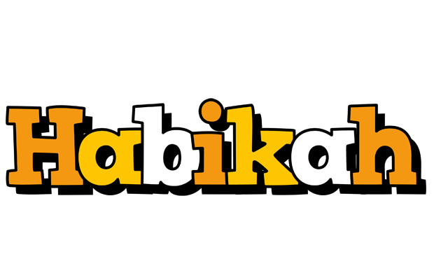Habikah cartoon logo