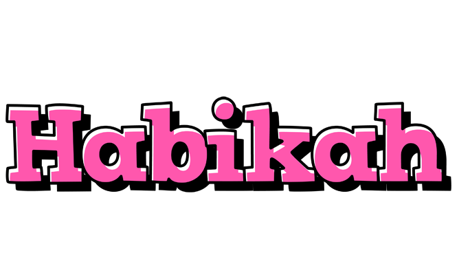 Habikah girlish logo
