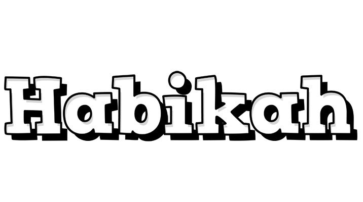 Habikah snowing logo