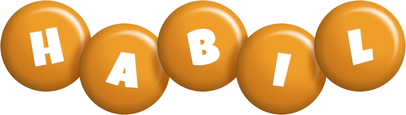Habil candy-orange logo