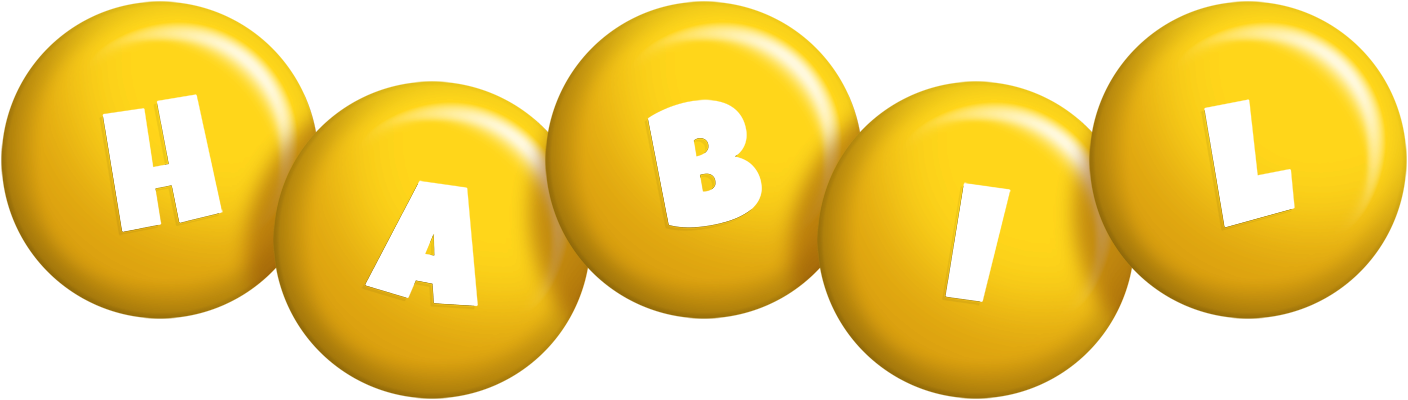 Habil candy-yellow logo