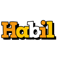 Habil cartoon logo