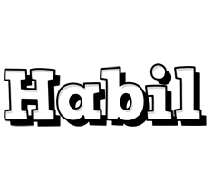 Habil snowing logo