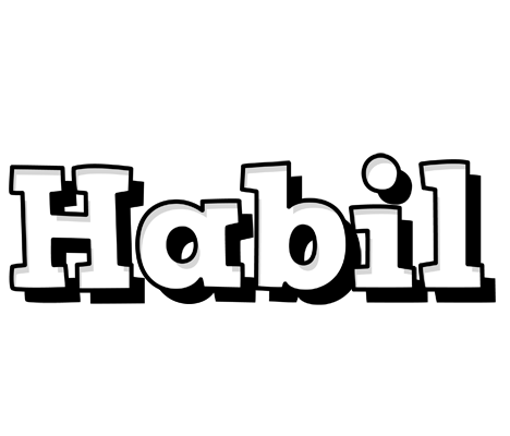 Habil snowing logo