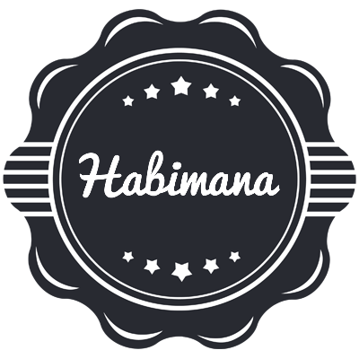 Habimana badge logo