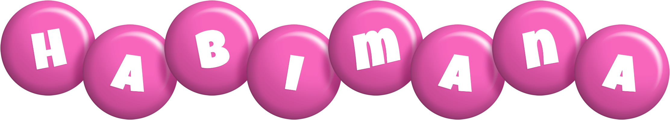 Habimana candy-pink logo