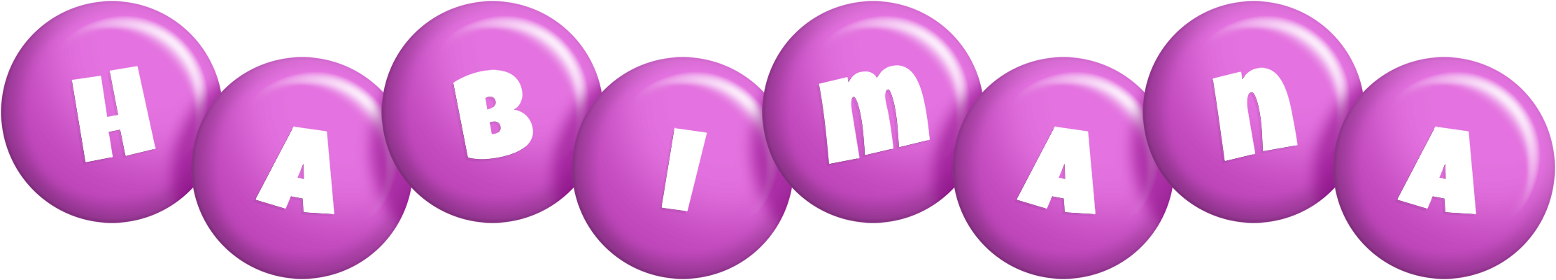 Habimana candy-purple logo