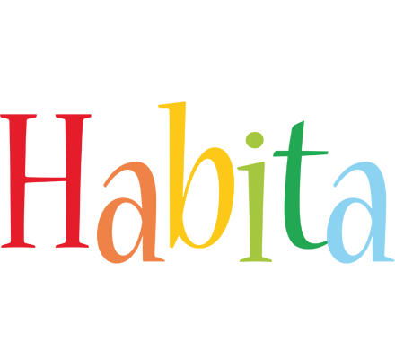 Habita birthday logo
