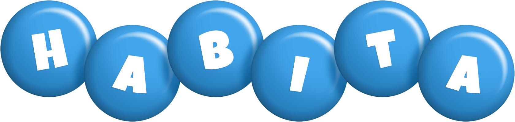 Habita candy-blue logo