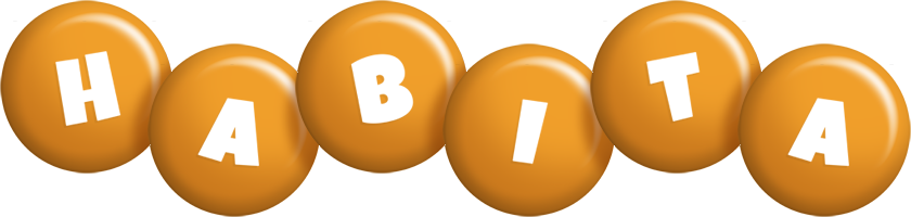 Habita candy-orange logo